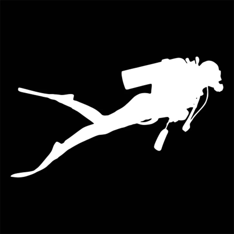 Car Sticker: Scuba Diver – Diving Specials Shop