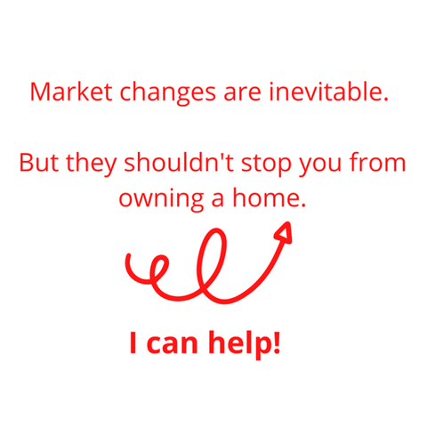 Market changes are inevitable. But they shouldn't stop you from owning a home. I can help!