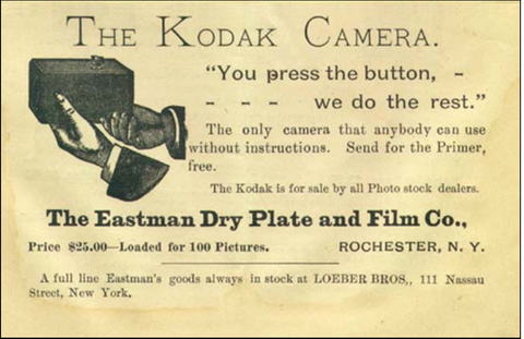 Kodak Camera advertisement vintage