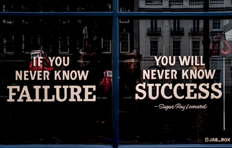 If you never know failure you will never know success Sugar Ray Leonard