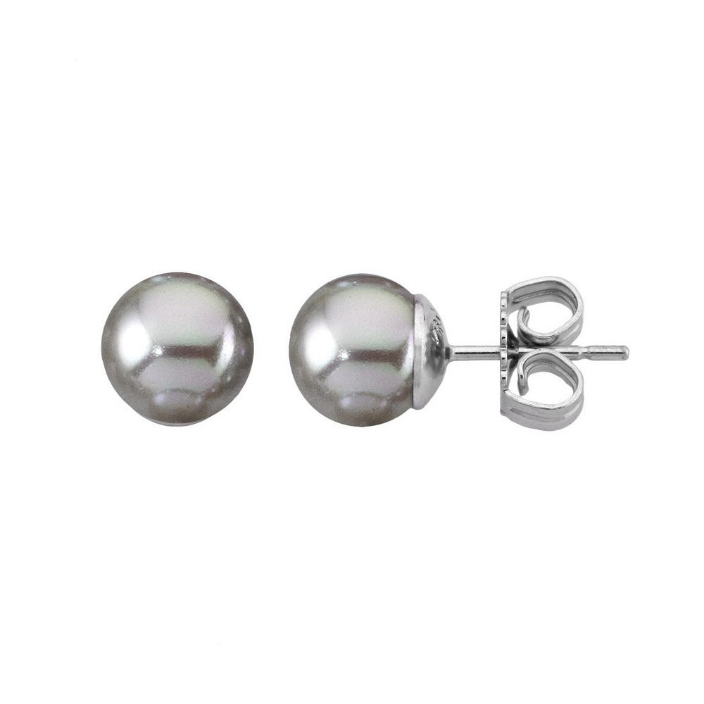 Pendientes de MAJORICA TENDER perla GRIS 8 – Joyeria Zeller