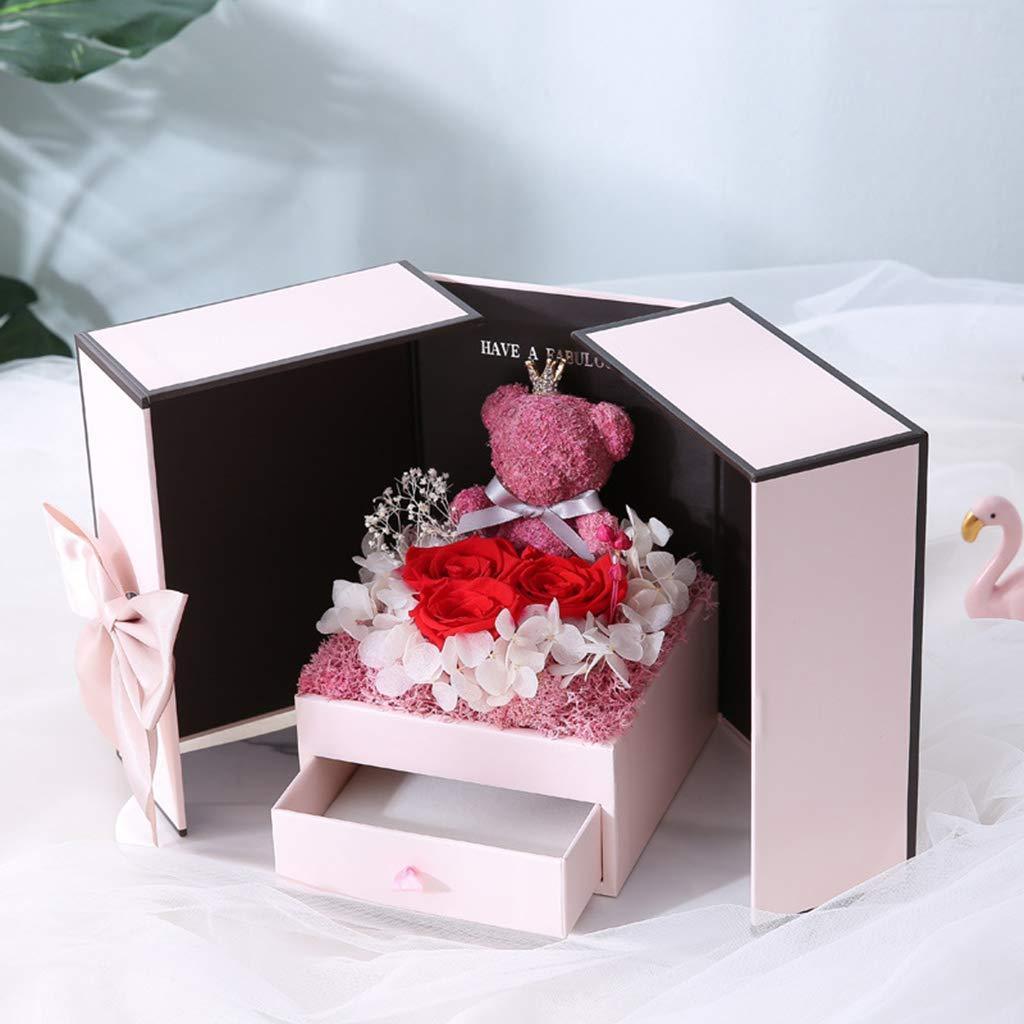 rose bear gift box