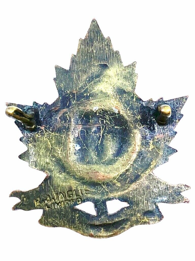 WW1 Canadian CEF 61st Battalion Cap Badge Insignia – Military Antiques ...