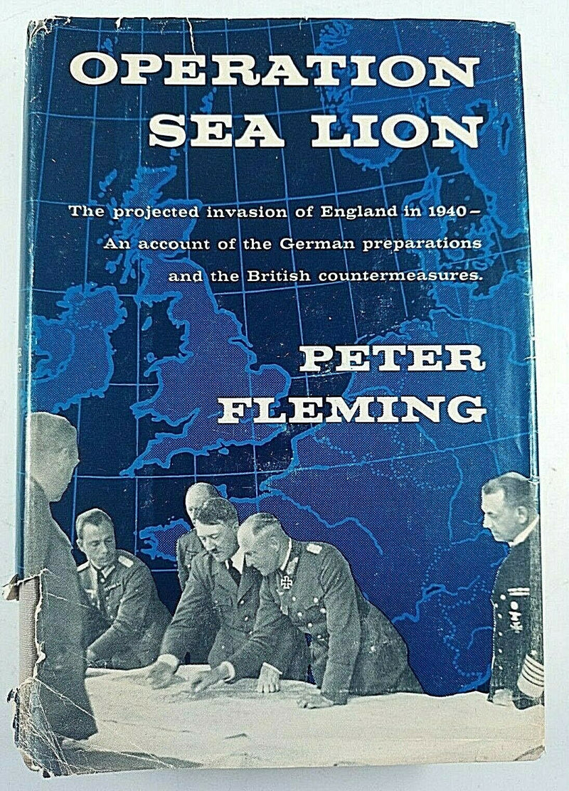 WW2 German British Operation Sea Lion Reference Book – Military