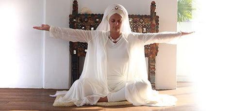 Kundalini-Yoga-Haltung