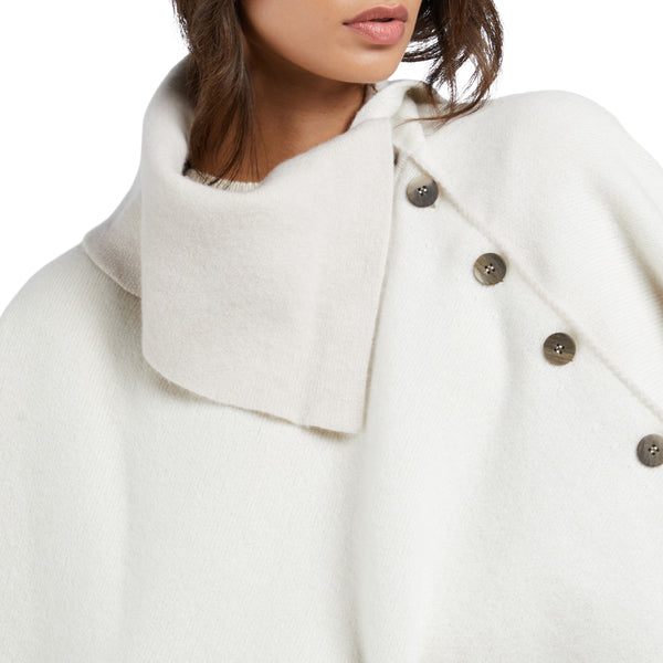 Siena Cream - Cashmere Poncho | MIRTA