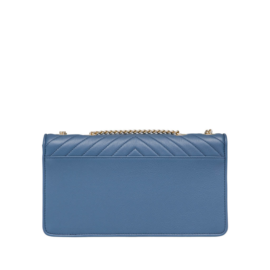 Maddie Blue - Nappa Leather Crossbody Bag | MIRTA