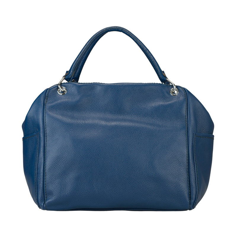Gloria Oceano - Full-grain Calfskin Leather Top Handle Bag | MIRTA