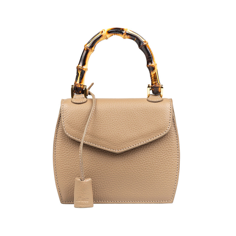 Bella Mini Clay - Leather Mini Bag | MIRTA