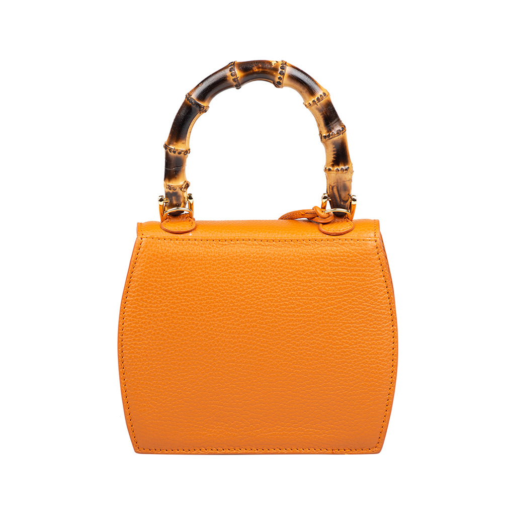 Bella Mini Marigold - Leather Mini Bag | MIRTA