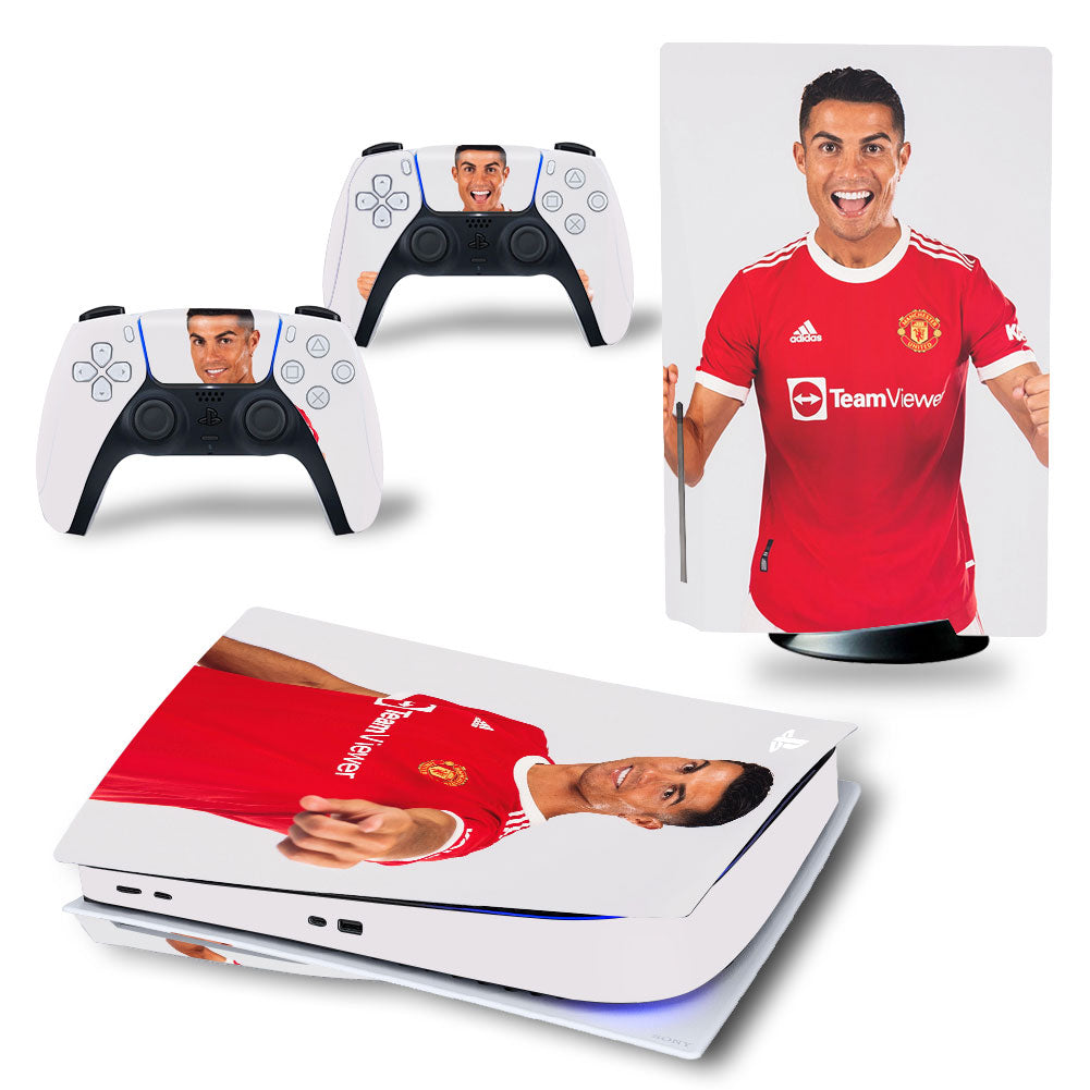 CR7 - PLAYSTATION 5 DISK & PS5 DIGITAL PROTECTOR SKIN