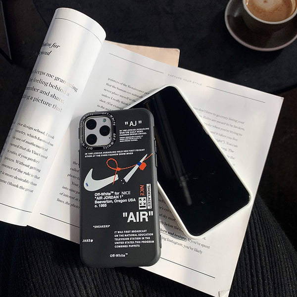 Bold Statement: Nike Off-White iPhone Case