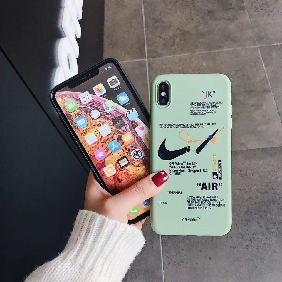 Off White Nike Jk Case For Iphone 12 11 Pro Max Xs Max Xr Xs X 8 7 6 Best Skins