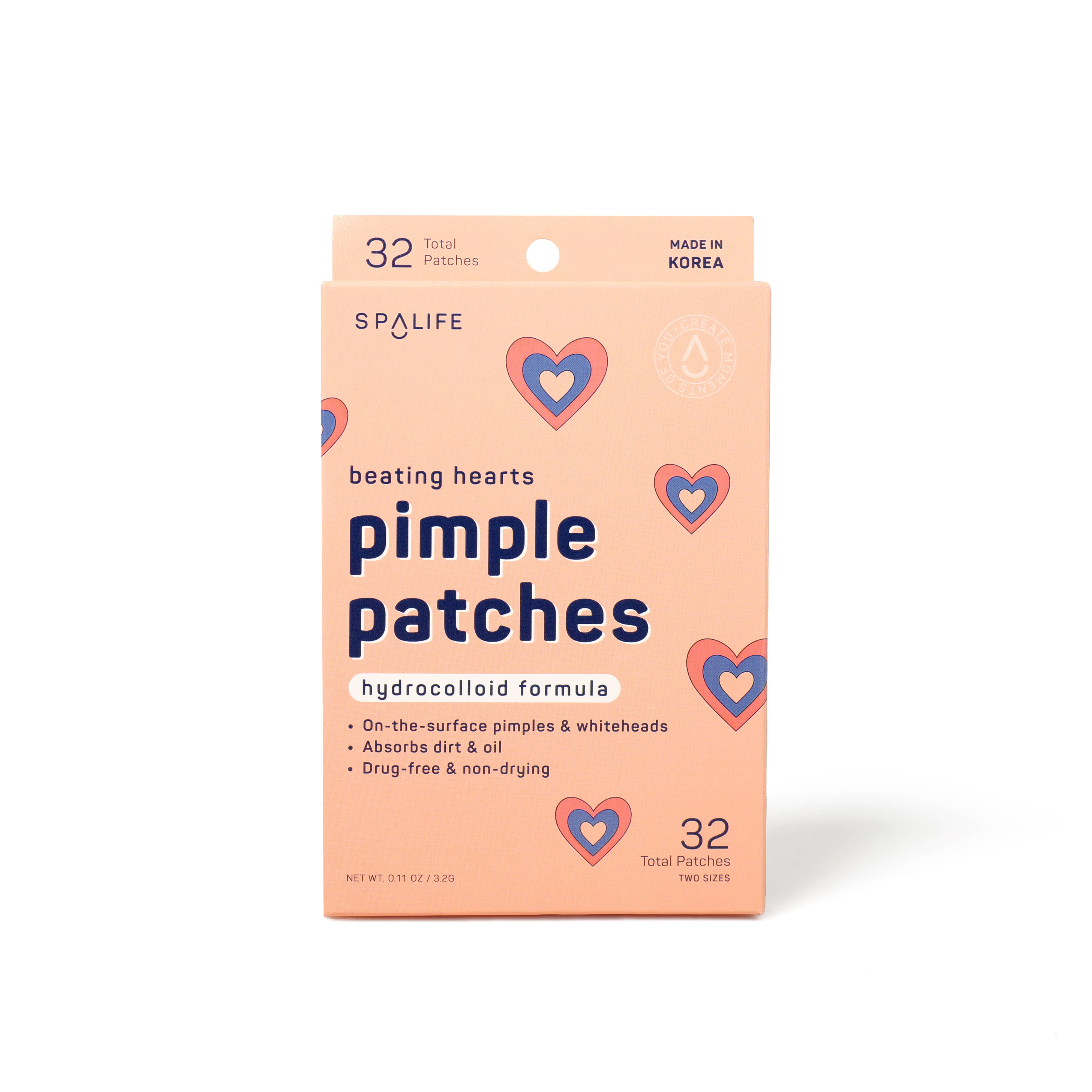 Hearts Hydrocolloid Pimple Patches
