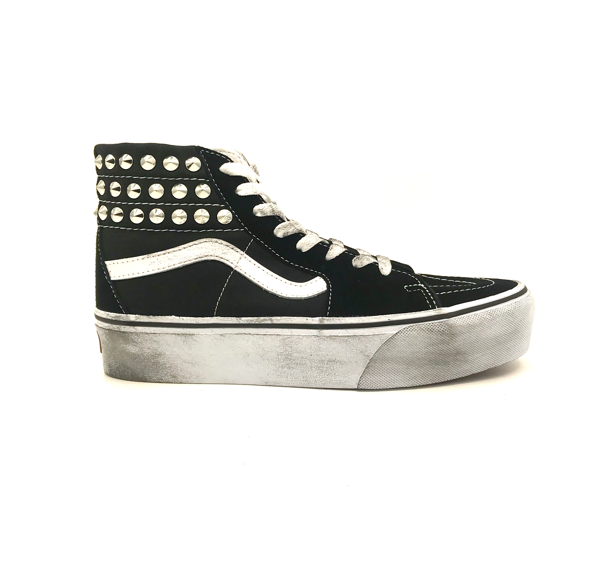 vans platform borchie