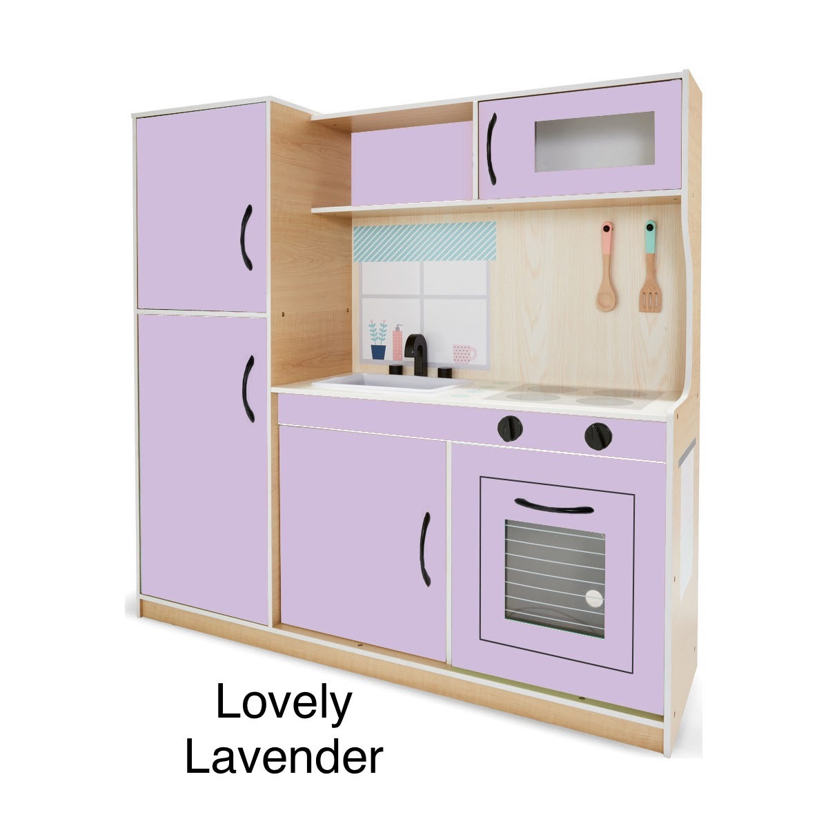 kmart large wooden kitchen playset decals full set removable photo minnie and me interiors layout ideas with peninsula top pendant lights