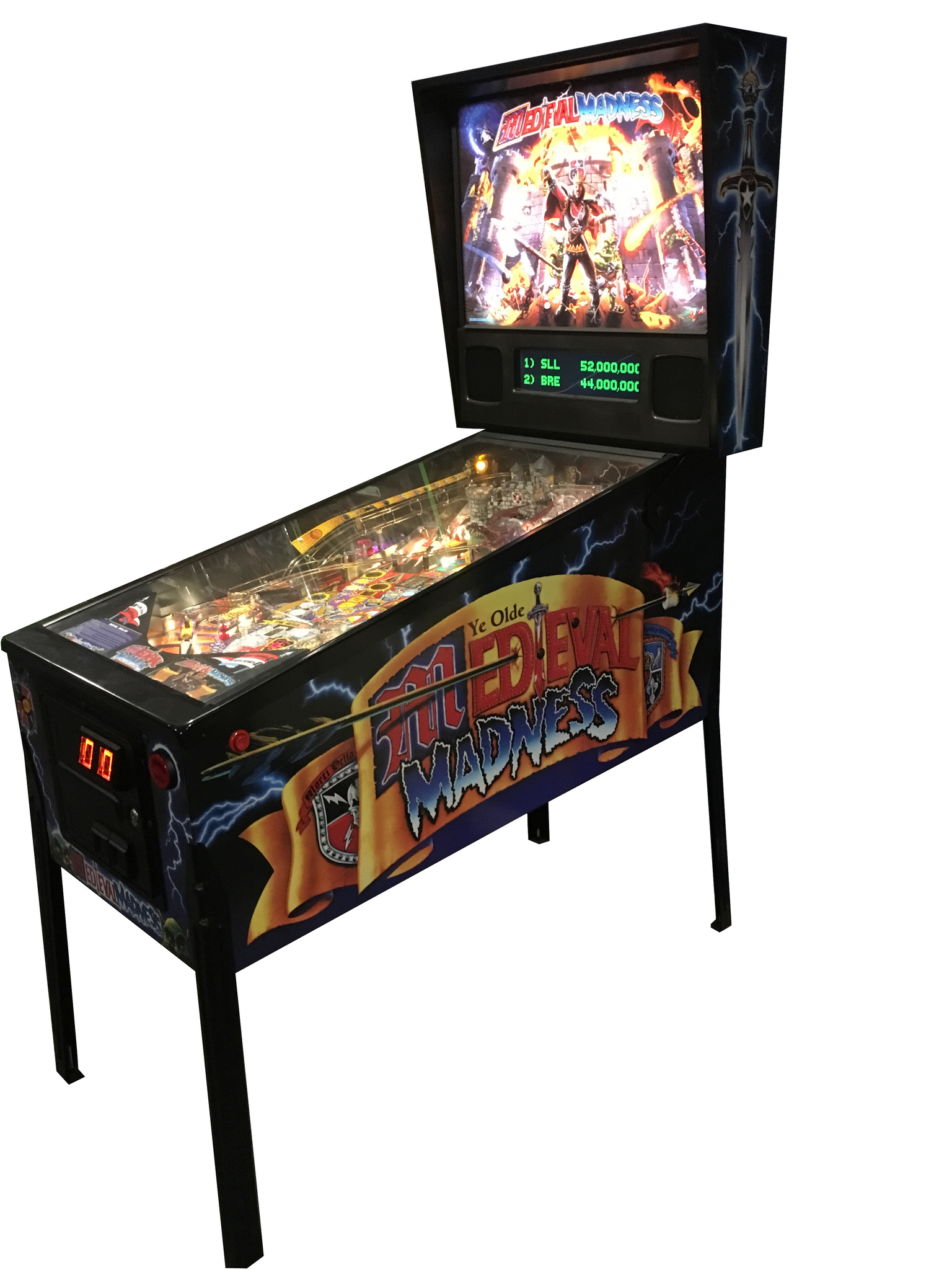 medieval madness pinball machine