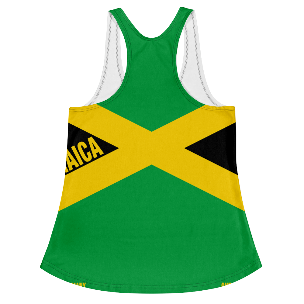 Download Jamaica Ladies Racerback Tank - AFR Clothing