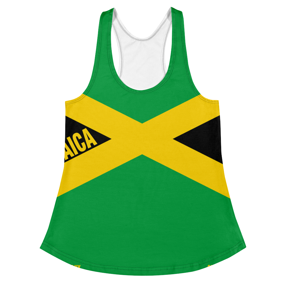 Download Jamaica Ladies Racerback Tank - AFR Clothing