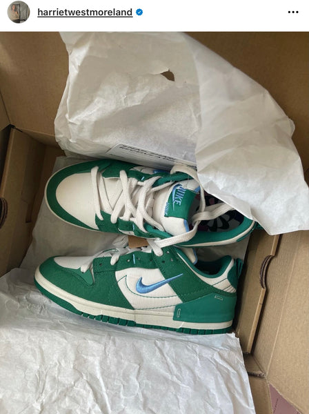 Nike Dunk Low Disrupt 2 in Phantom University Blue via Harriet Westmoreland