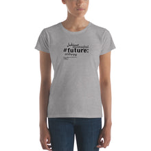 Load image into Gallery viewer, Future - חולצת טי לנשים עם שרוולים קצרים, כל הצבעים