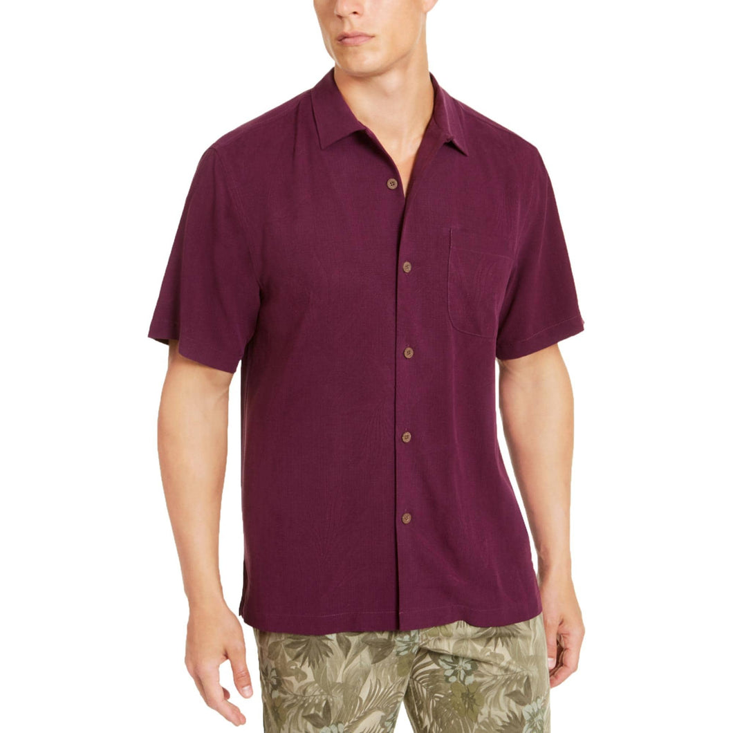 tommy bahama men's weekend tropics silk shirt