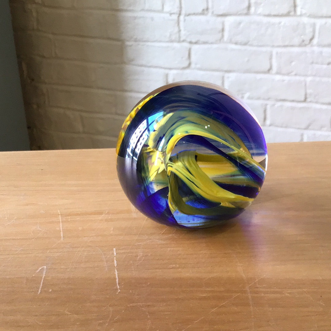 Abstract Twist Paperweight