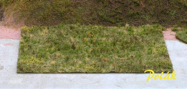 Diorama Grass Mat Uncultivated Meadow Variation F – Model Scenery Center