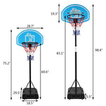 Adjustable Basketball Hoop For Kids and Teens