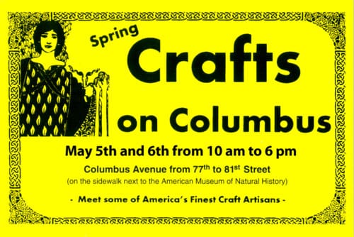 Spring Crafts On Columbus New York Ny