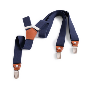Navy Groomsmen Suspenders | Groomsman Gear