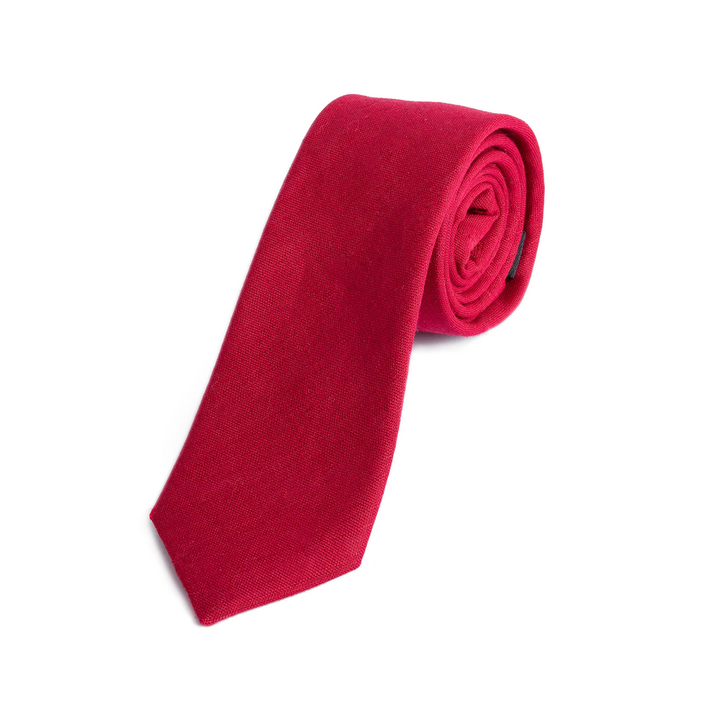 Red Tie for Weddings Groomsman Gear