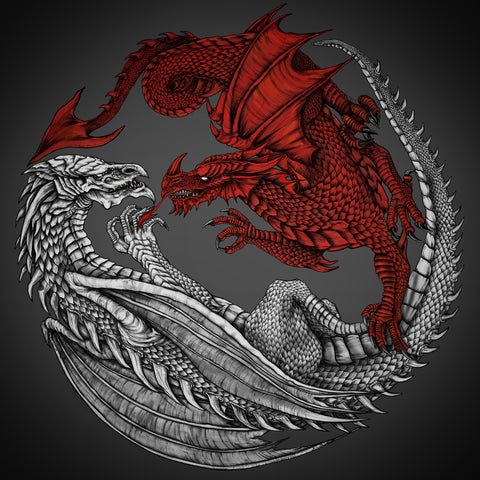 Welsh dragon King Arthur Cymru