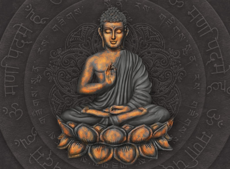 Bouddha Zen Indien