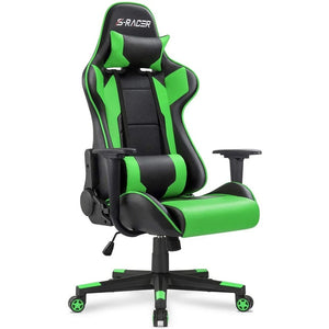 Gaming Chair Office Chair Computer Leather Ergonomic ...
