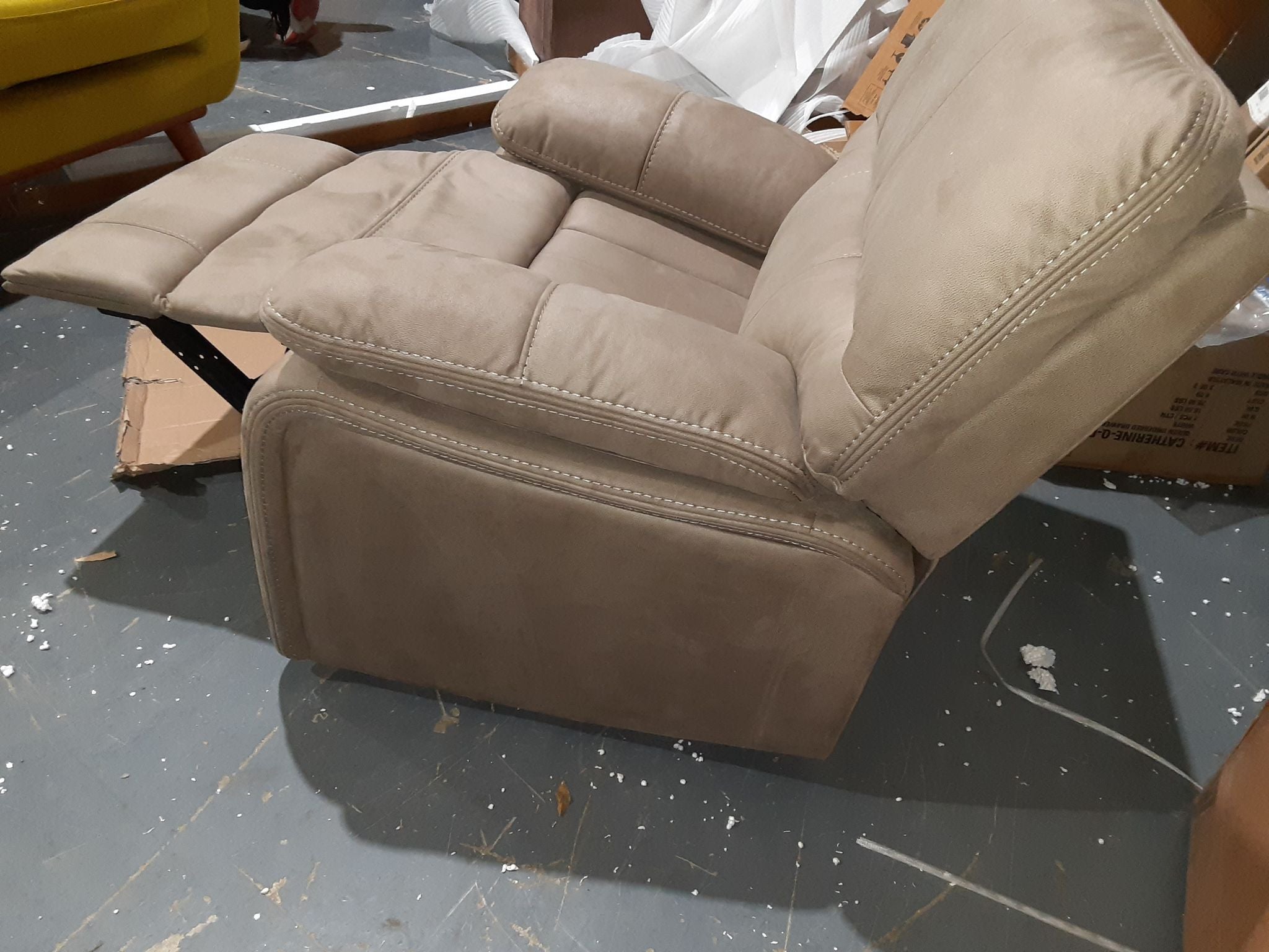 diorio manual swivel glider recliner