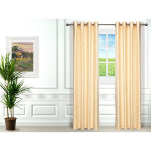 Antigone Geometric Room Darkening Grommet Curtain Panels, Liner(s): Yes, 2 Curtains