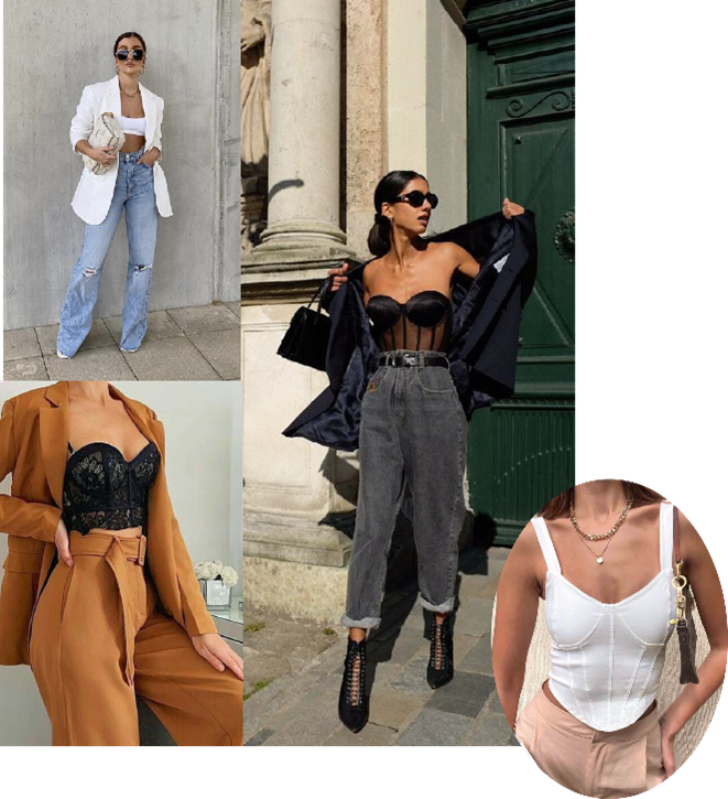 Outfits con corsets para el trabajo