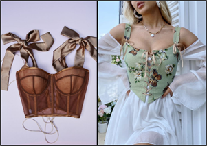 Llevar corsets se ha convertido en una prenda para celebrar la feminidad