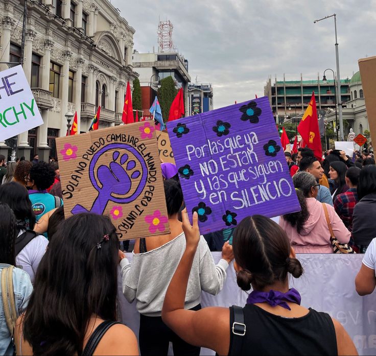 Marchas en el Día Internacional de la Mujer