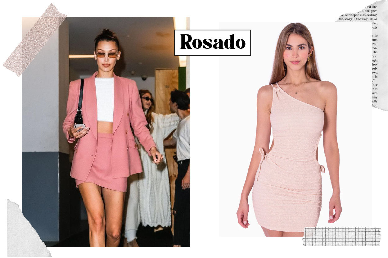 Outfits de color rosado