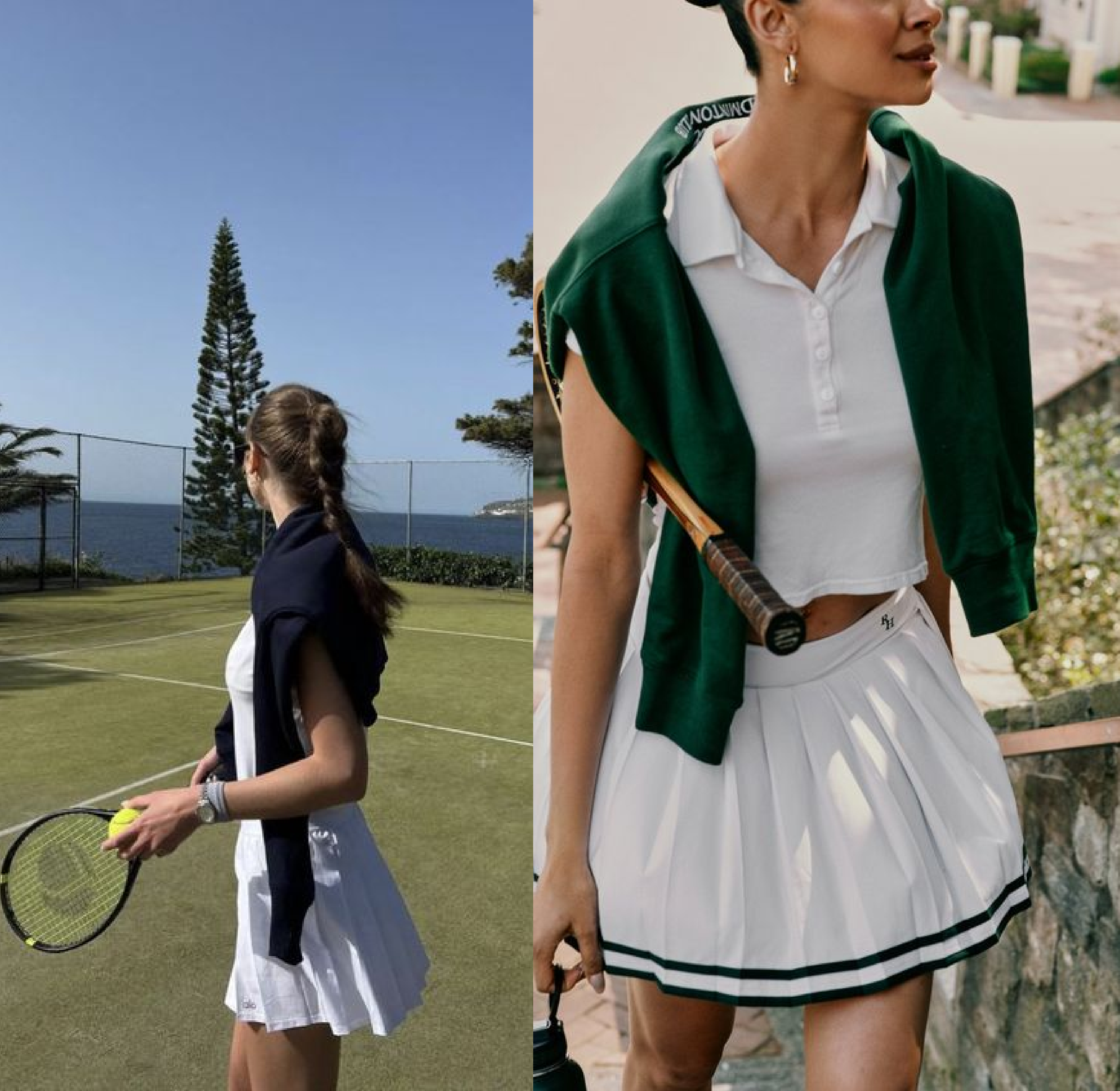 Tenniscore outfits