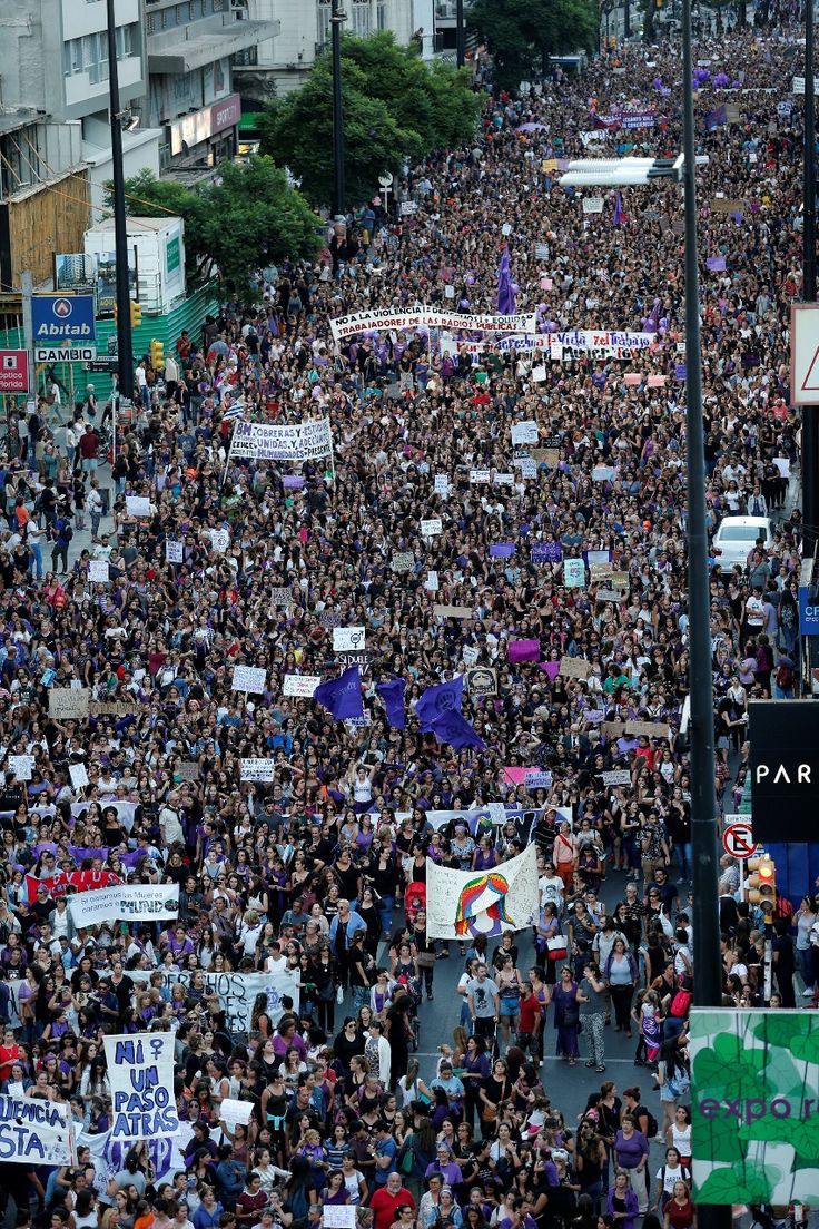 Marchas en el Día Internacional de la Mujer