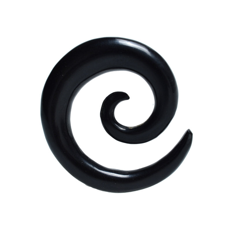 Horn Ear Stretching Spiral | Spiral Earring – Arka