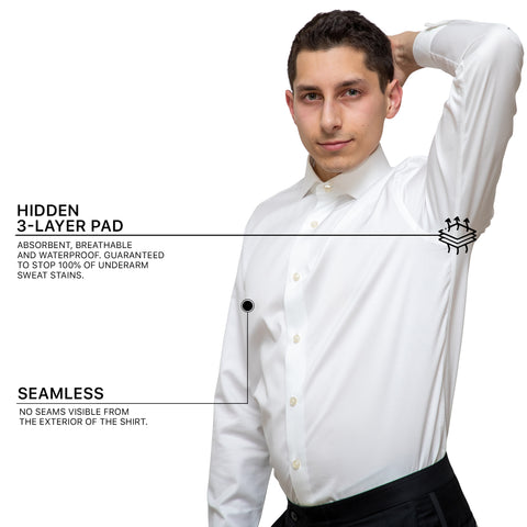 sweat proof dress shirt