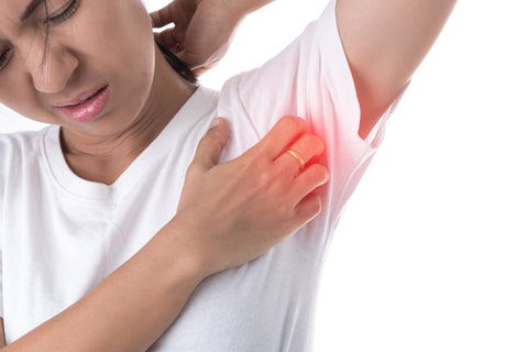 Prevent and treat armpit sweat rashes. | Social Citizen