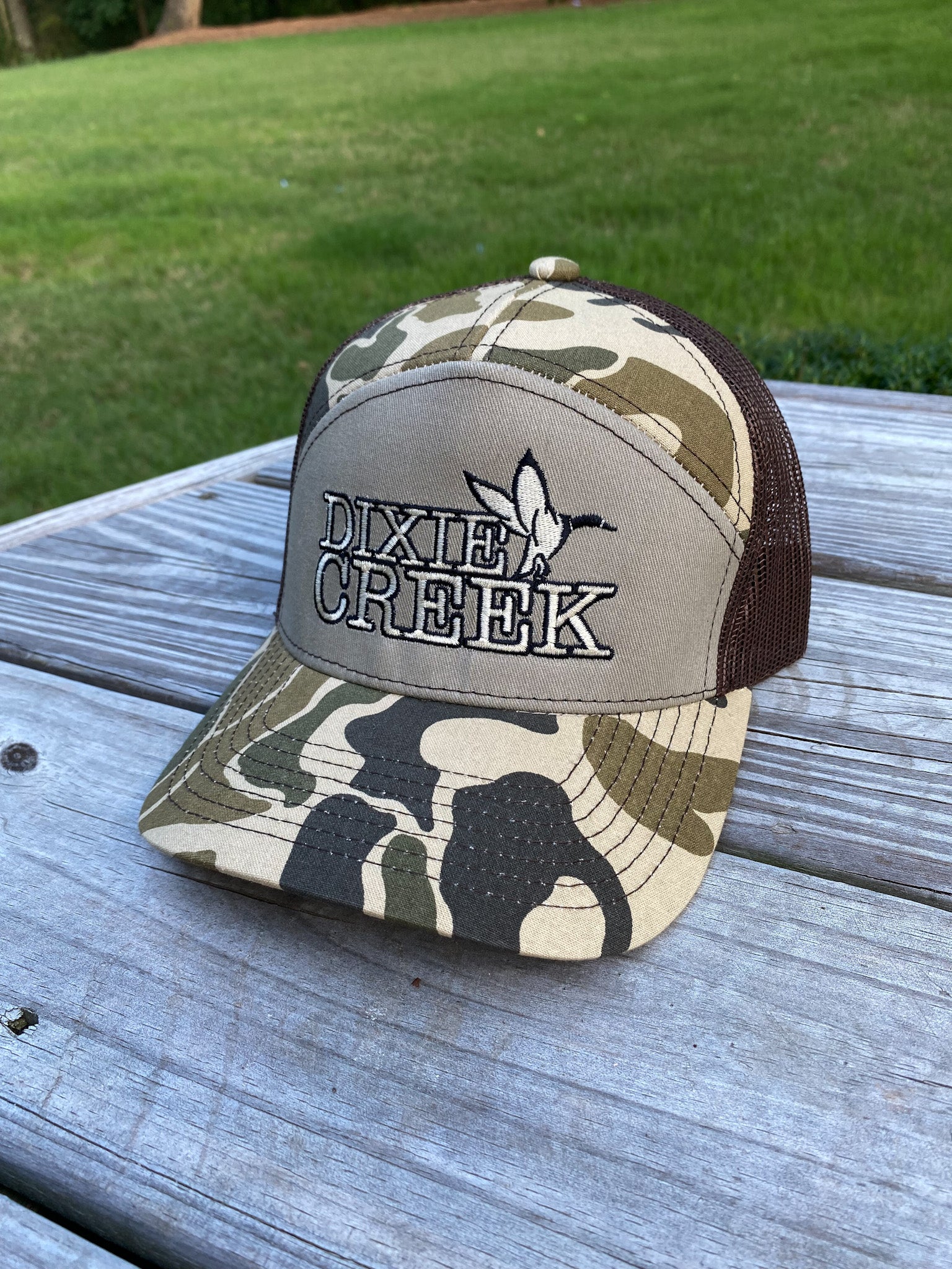 Trucker: Old School Camo – Live Hooked