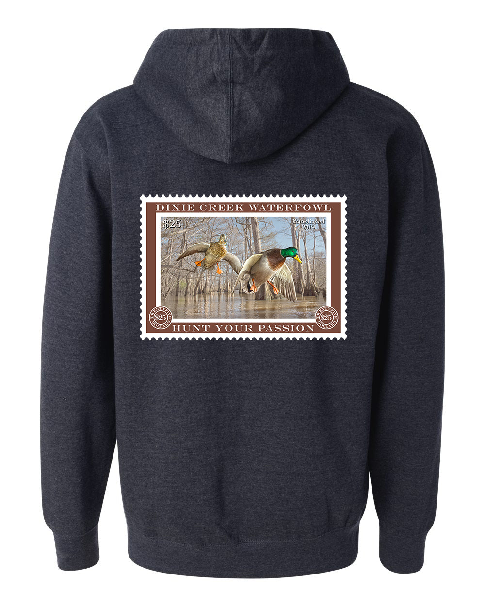 Old School Duck Camo Hoodie – Whitetails & Waterfowl