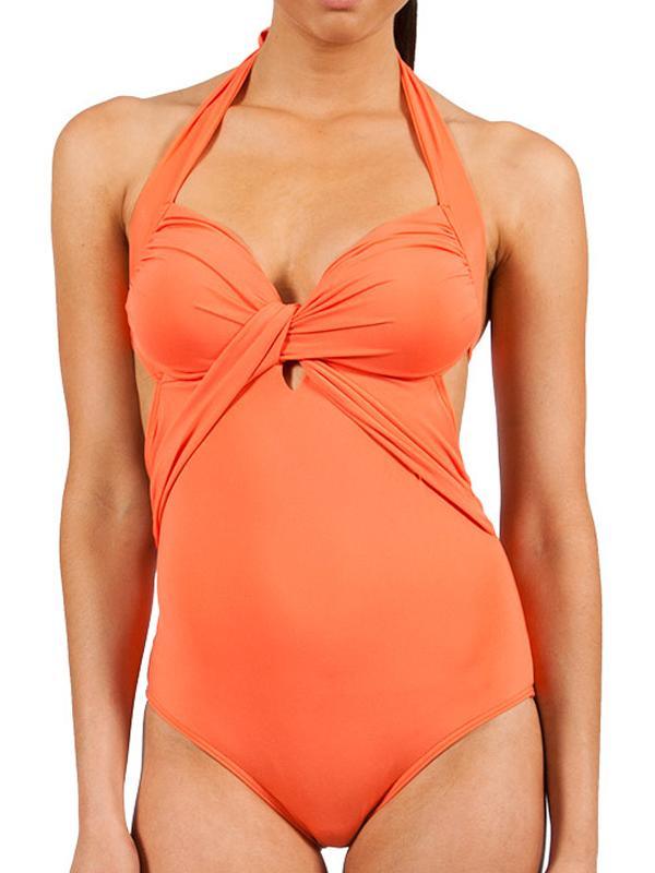 Oasis Isla Cross Front Tummy Control One Piece Swimsuit by Nip