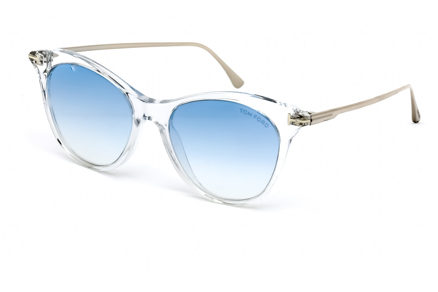 Tom Ford FT0662 22X White/Crystal Micaela Cats Eyes Sunglasses Lens  Category .ng